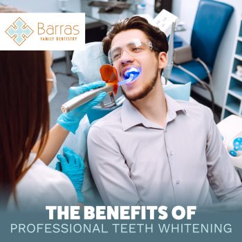 Lafayette dentist, Dr. Brock Barras at Barras Family Dentistry, shares the benefits of professional teeth whitening and why it's a safe and effective way to brighten your smile.